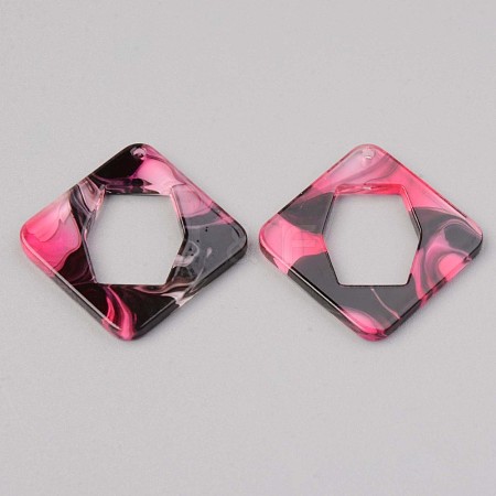 Acrylic Pendants X-MACR-S372-001C-1