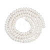 Electroplated Shell Pearl Beads Strands BSHE-Z009-11-3