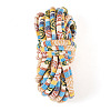 5M Ethnic Style Nylon Braided Round Cords OCOR-TA0003-21E-3