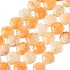 Natural Quartz Beads Strands G-H344-A03-01-2