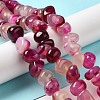 Natural Agate Beads Strands G-H295-B01-11-2