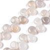 Natural White Agate Beads Strands G-T138-122-1