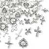 3Sets Tibetan Style Alloy Pendants FIND-FS0003-92-3