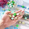88Pcs 12 Style Silicone Beads SIL-TA0001-21-7
