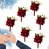 Silk Brooch LS-AJEW-WH0240-16-7