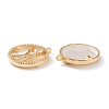 Real 18K Gold Plated Brass Micro Pave Clear Cubic Zirconia Pendants ZIRC-Z007-22L-2