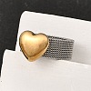 304 Stainless Steel Finger Rings for Women RJEW-K258-11GP-3