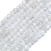 Natural Zircon Beads Strands G-G106-C07-01-1