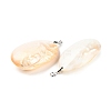 Natural Freshwater Shell Big Pendants BSHE-Z003-40P-2