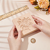Beech Wood Cookie Molds AJEW-WH0083-59E-3