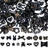 160Pcs 16 Styles Mixed Styles Acrylic Beads OACR-PA0001-77C-1