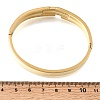 304 Stainless Steel Crystal Rhinestone Hinged Cuff Bangles for Women SA-CBAF851-08G-4