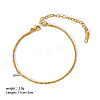 Stylish 304 Stainless Steel Mesh Chain Bracelets for Women LS-XR9988-1-1