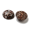 Natural Leopard Skin Jasper Cabochons G-C115-02A-44-2