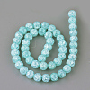 Synthetic Crackle Quartz Beads Strands X-GLAA-S134-8mm-11-4