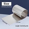 304 Stainless Steel Sheet STAS-WH0051-003P-03-2
