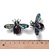 Tibetan Style Alloy Insect Brooches JEWB-A021-03AS-06-3