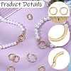 10Pcs Brass Twister Clasps KK-BBC0029-02B-6
