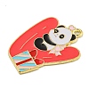 Alloy Enamel Pendants ENAM-H045-03LG-03-2