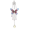 Stainless Steel Resin Butterfly Suncatcher HJEW-TA00452-01-1