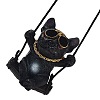 Cute Resin Swinging Bulldog Pendant Decorations LS-HJEW-A010-01C-2