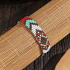 Bohemian Style Handmade Glass Seed Beads Bracelets for Men Women KS7807-1