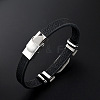 201 Stainless Steel Constellation Beaded Bracelet LS-ZODI-PW0001-044A-3