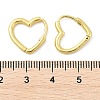 Brass Huggie Hoop Earrings LS-EJEW-C502-09G-5