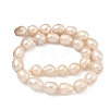Natural Cultured Freshwater Pearl Beads Strands PEAR-D003-01D-13-3