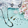 96Pcs 12 Styles Brass Beads KK-PH0013-30-4