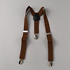 Adjustable Polyester Y-Shaped Heavy Duty Suspenders AJEW-WH0307-23N-1