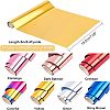 SUPERFINDINGS 7Rolls 7 Colors PET Heat Transfer Sheets DIY-FH0004-14-4