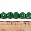 Dyed Natural Malaysia Jade Beads Strands G-M108-A13-01-5