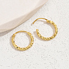 Fashionable Casual Brass Hoop Earrings XY7128-3