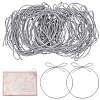 50Pcs Rubber Band Cable Ties for Gift Box DIY-CY0002-97B-1