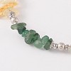 Trendy Natural & Synthetic Gemstone Beaded Anklets AJEW-AN00113-3