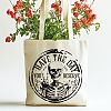 Canvas Women's Tote Bags ABAG-WH0056-004-5