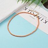 Round Glass Seed Beaded Necklaces NJEW-JN03207-6