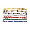 7Pcs Glass Seed Beaded Stretch Bracelets Sets BJEW-MZ00297-3