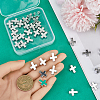 40Pcs Tibetan Style Alloy Beads TIBEB-SP0001-12P-3