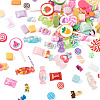 180Pcs 18 Style Resin Cabochons CRES-FW0001-02-2