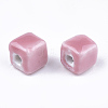Handmade Porcelain Beads X-PORC-S498-38A-2