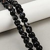 Natural Black Agate Beads Strands G-L630-F01-01H-1
