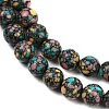Natural Agate Beads Strands G-U030-C01-8mm-4