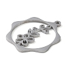 Non-Tarnish 304 Stainless Steel Pendants STAS-P338-01A-P-2