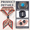 Flower Imitation Leather Scarf Clips AJEW-WH20001-16A-02-6