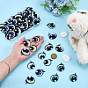 48 Pairs 2 Styles Ornament Accessories DIY-PH0031-57-3