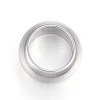 304 Stainless Steel Spacer Beads X-STAS-E425-040P-1