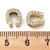 PVD Vacuum Plating 304 Stainless Steel Rhinestone Beads SATS-R130-02G-03-3