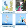 Waterproof PVC Laser No-Glue Stickers DIY-WH0304-221N-3